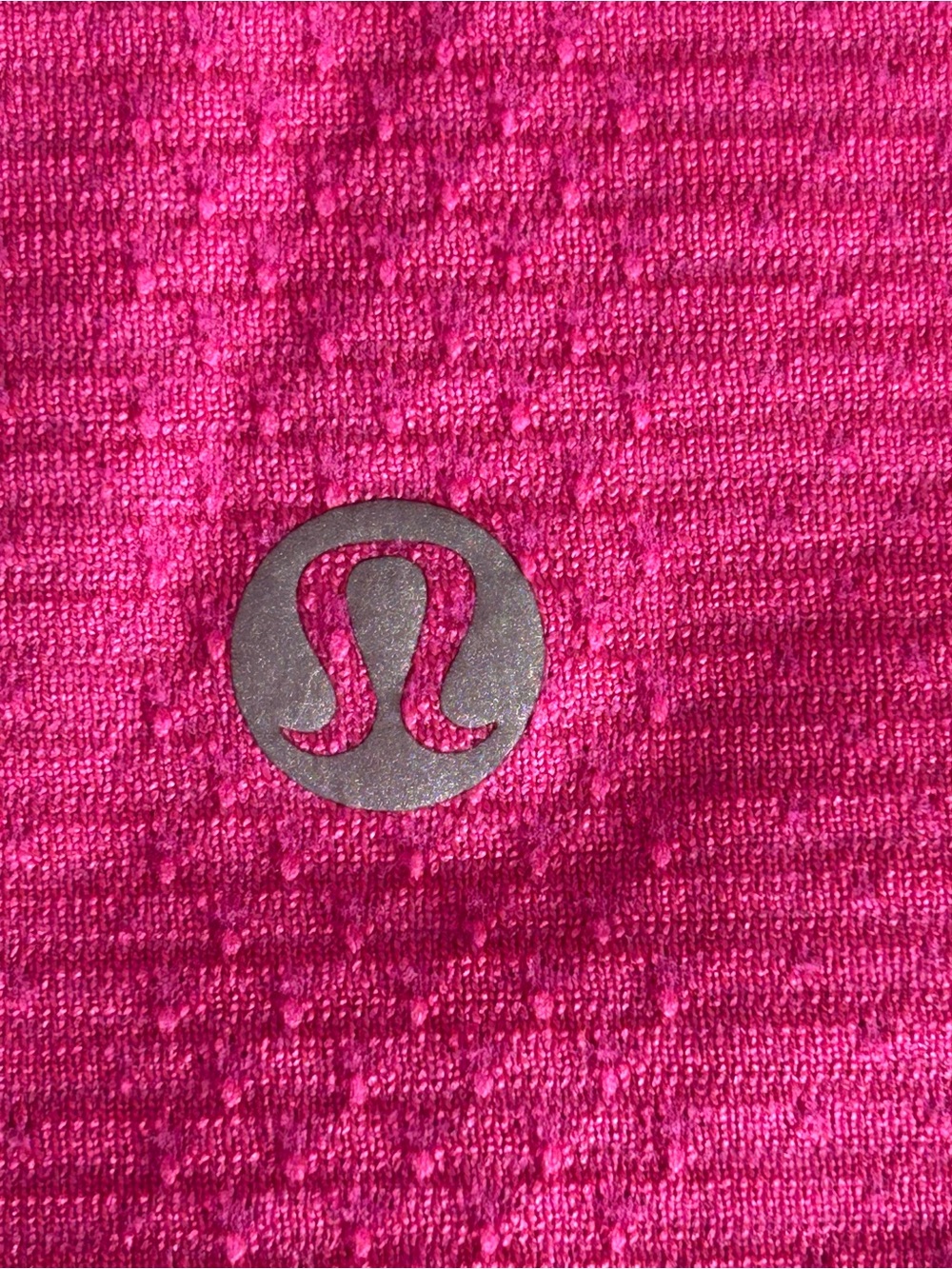 Lululemon Swifty Tech short sleeve race length athletic top, hot pink, 10 - Picture 3 of 5